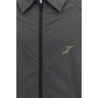 Jacquemus Gray Polyamide Full-Length Jacket
