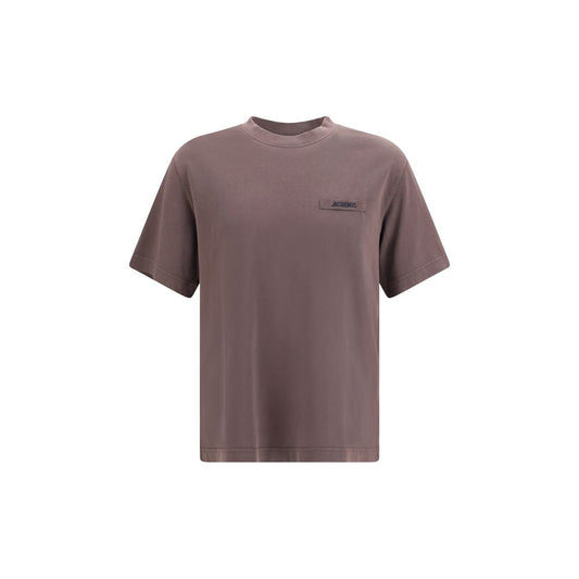 Jacquemus Brown Cotton T-Shirt Jacquemus
