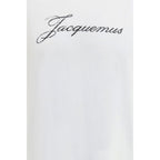 Jacquemus White Cotton Long Sleeve T-Shirt