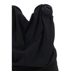 Magda Butrym Black Wool Oves Aries Cocktail Dress Magda Butrym