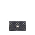Valentino Garavani Black Calf Leather Bos Taurus Shoulder Bag Valentino Garavani