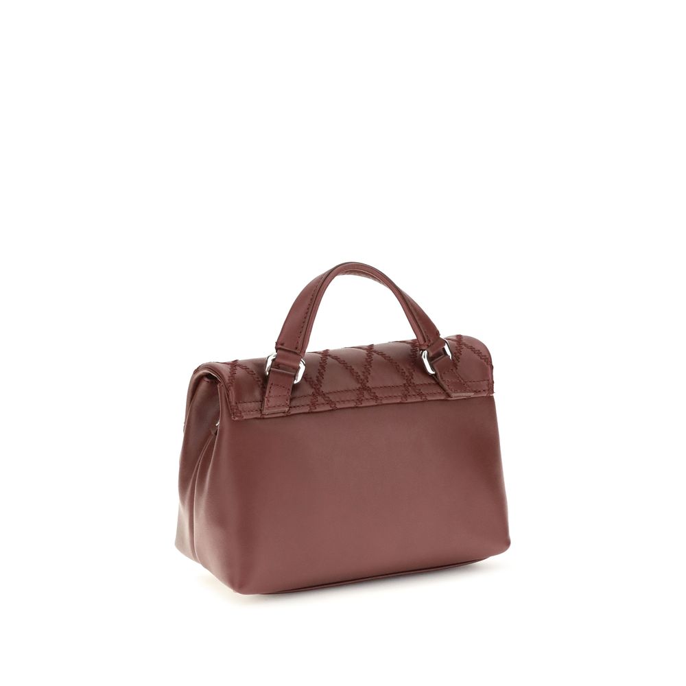Zanellato Multicolor Calf Leather Bos Taurus Handbag Zanellato