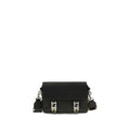Fendi Black Calf Leather Bos Taurus Shoulder Bag Fendi