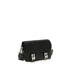 Fendi Black Calf Leather Bos Taurus Shoulder Bag Fendi