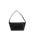 Fendi Black Calf Leather Bos Taurus Clutch Bag Fendi
