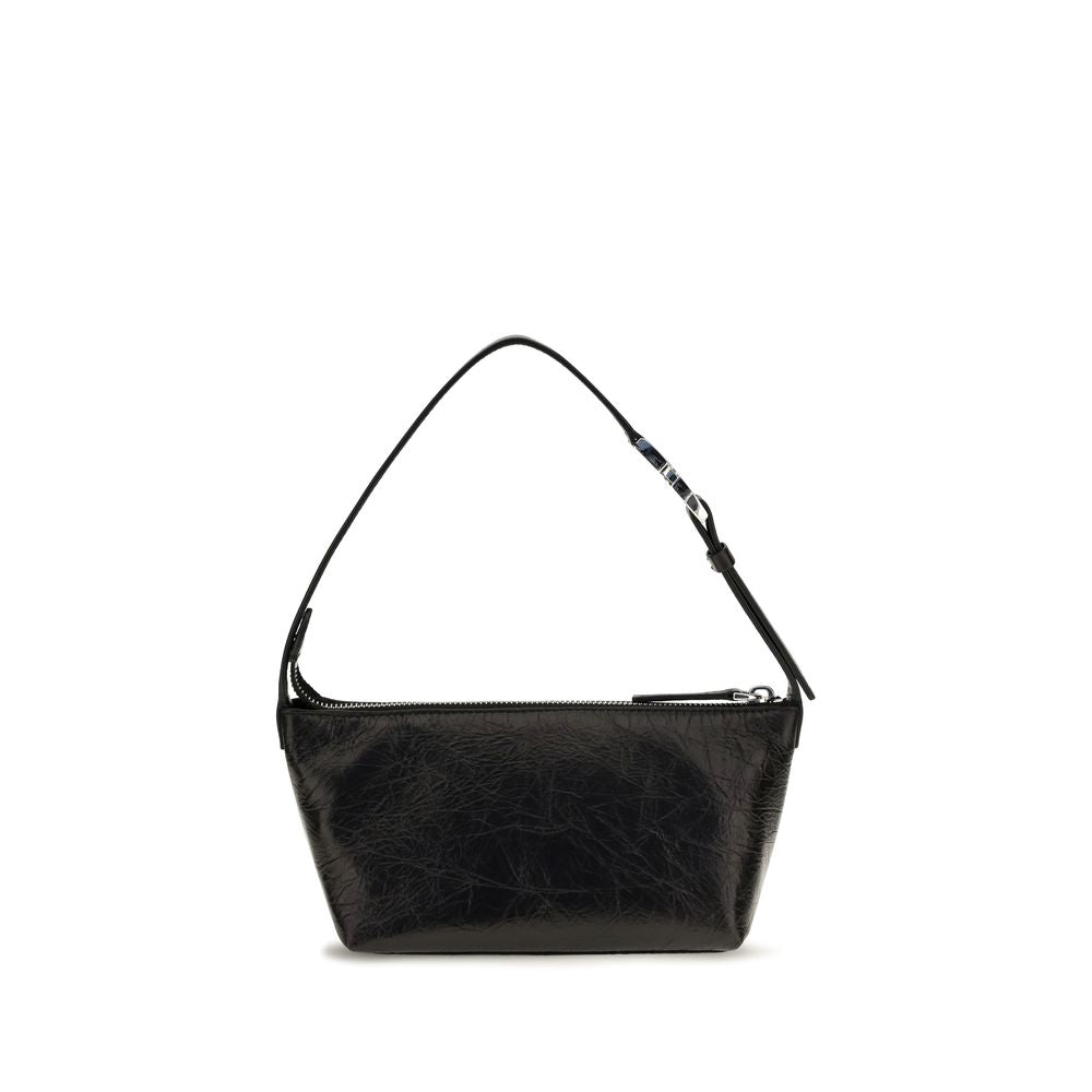 Fendi Black Calf Leather Bos Taurus Clutch Bag Fendi