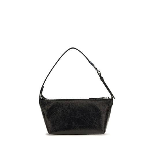 Fendi Black Calf Leather Bos Taurus Clutch Bag Fendi