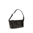Fendi Black Calf Leather Bos Taurus Clutch Bag Fendi