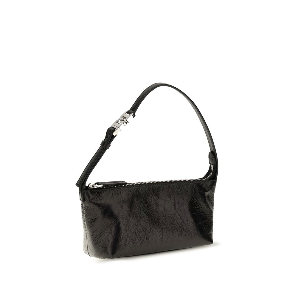 Fendi Black Calf Leather Bos Taurus Clutch Bag Fendi