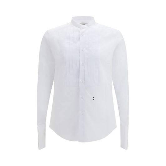 Fendi White Cotton Dress Shirt Fendi