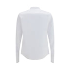 Fendi White Cotton Dress Shirt Fendi