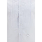 Fendi White Cotton Dress Shirt Fendi