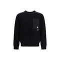 Moose Knuckles Black Nylon Sweatshirt Moose Knuckles