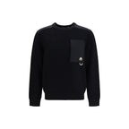 Moose Knuckles Black Nylon Sweatshirt Moose Knuckles