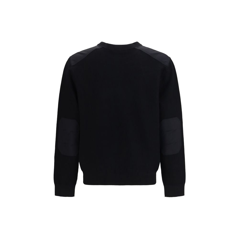Moose Knuckles Black Nylon Sweatshirt Moose Knuckles