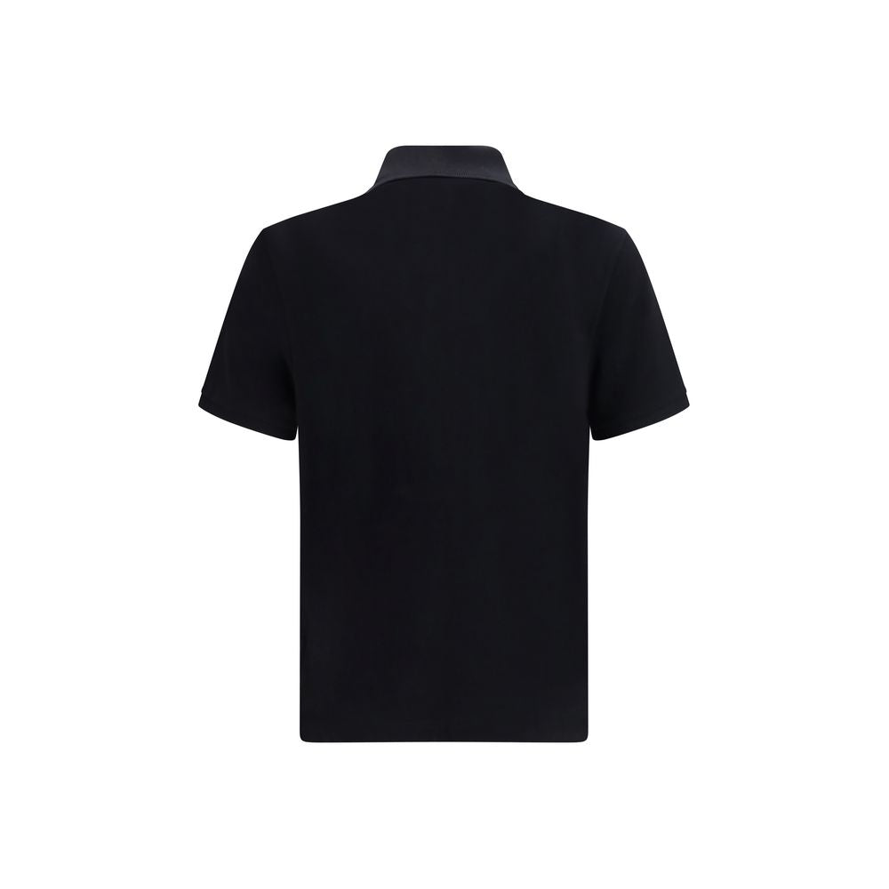 Moose Knuckles Black Cotton Polo Shirt Moose Knuckles