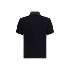 Moose Knuckles Black Cotton Polo Shirt Moose Knuckles