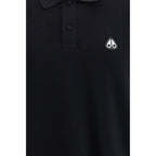 Moose Knuckles Black Cotton Polo Shirt Moose Knuckles