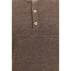 Brunello Cucinelli Brown Linen Sweatshirt