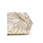 Brunello Cucinelli Beige Silk Clutch Bag Brunello Cucinelli