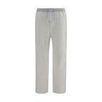 Brunello Cucinelli White Cotton Casual Pants Brunello Cucinelli