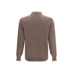 Brunello Cucinelli Brown Cashmere Cardigan