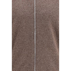 Brunello Cucinelli Brown Cashmere Cardigan