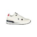 U.S. POLO ASSN. White Polyurethane Mens Sneaker - Eljoys Fashion 