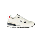 U.S. POLO ASSN. White Polyurethane Mens Sneaker - Eljoys Fashion 