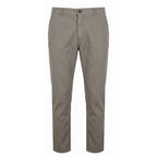 Trussardi Jeans Grey Cotton Men Trouser
