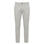 Trussardi Jeans Grey Cotton Men Pants