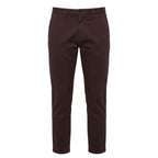 Trussardi Jeans Brown Cotton Men's Pants