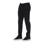 Trussardi Jeans Black Cotton Men Pants