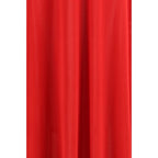 Fendi Red Silk Casual Dress