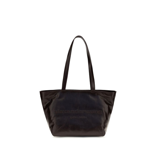 Alexander Wang Brown Calf Leather Bos Taurus Shoulder Bag Alexander Wang