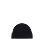 Parajumpers Black Wool Oves Aries Beanie Parajumpers