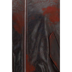 Valstar Bordeaux Leather Bomber Valstar