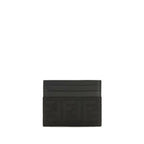 Fendi Black Polyester Wallet Fendi