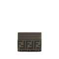 Fendi Brown Polyester Wallet Fendi