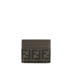Fendi Brown Polyester Wallet Fendi