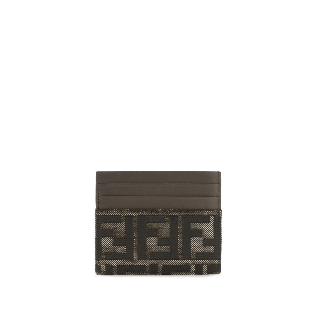Fendi Brown Polyester Wallet Fendi