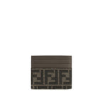 Fendi Brown Polyester Wallet Fendi