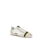 Fendi Gray Fabric Athletic Sneakers Fendi
