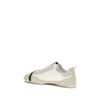 Fendi Gray Fabric Athletic Sneakers Fendi