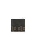 Fendi Brown Calf Leather Bos Taurus Wallet Fendi