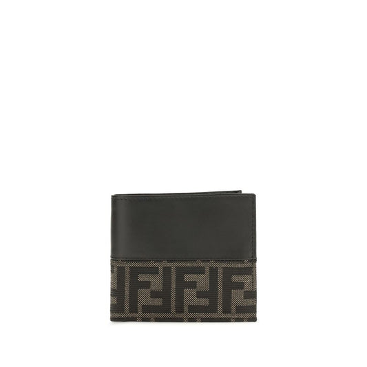 Fendi Brown Calf Leather Bos Taurus Wallet Fendi