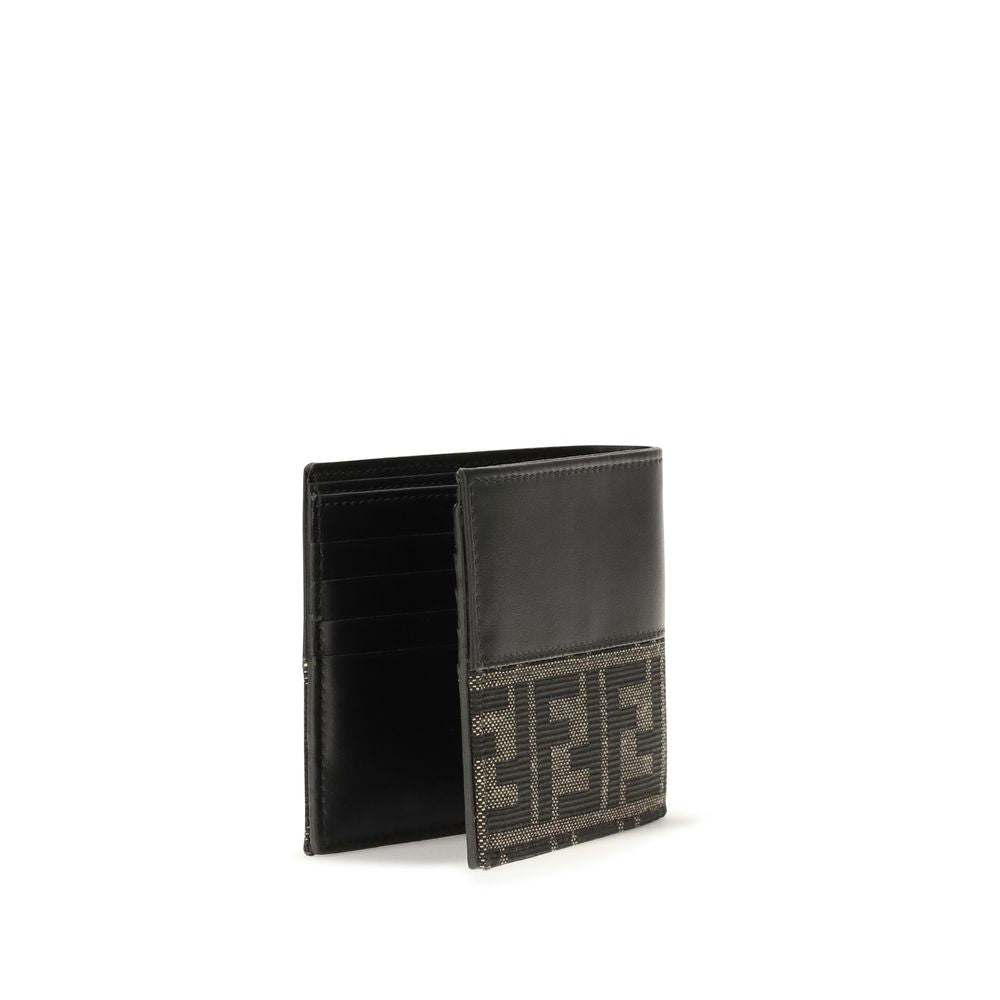 Fendi Brown Calf Leather Bos Taurus Wallet Fendi