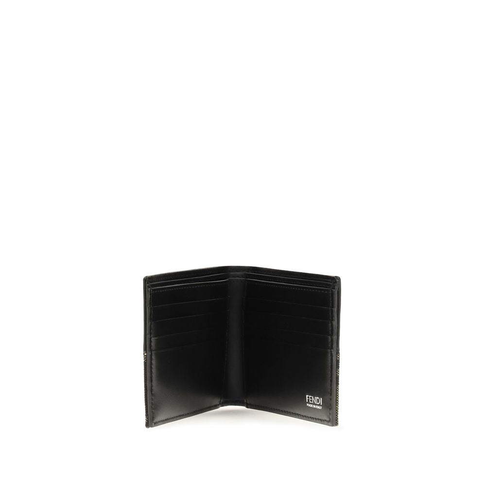 Fendi Brown Calf Leather Bos Taurus Wallet Fendi