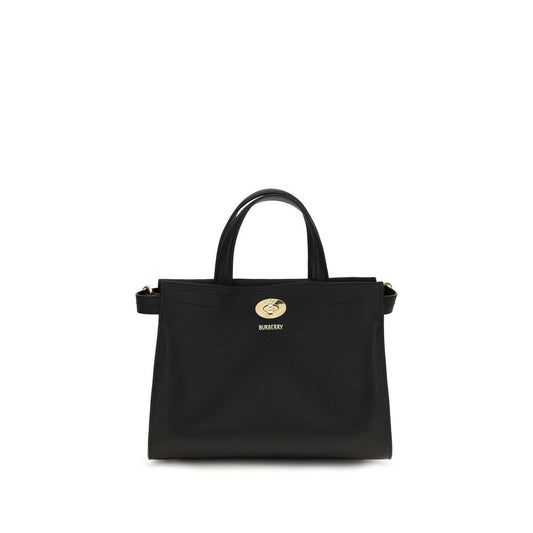 Burberry Black Cotton Handbag Burberry