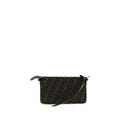 Fendi Brown Polyester Shoulder Bag Fendi
